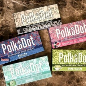 Polka Dot Psilocybin Chocolate Bars for sale Europe
