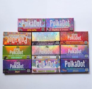 Polka Dot Psilocybin Chocolate Bars for sale Europe