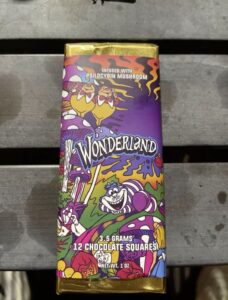Wonderland Mushroom Chocolate Bars Europe